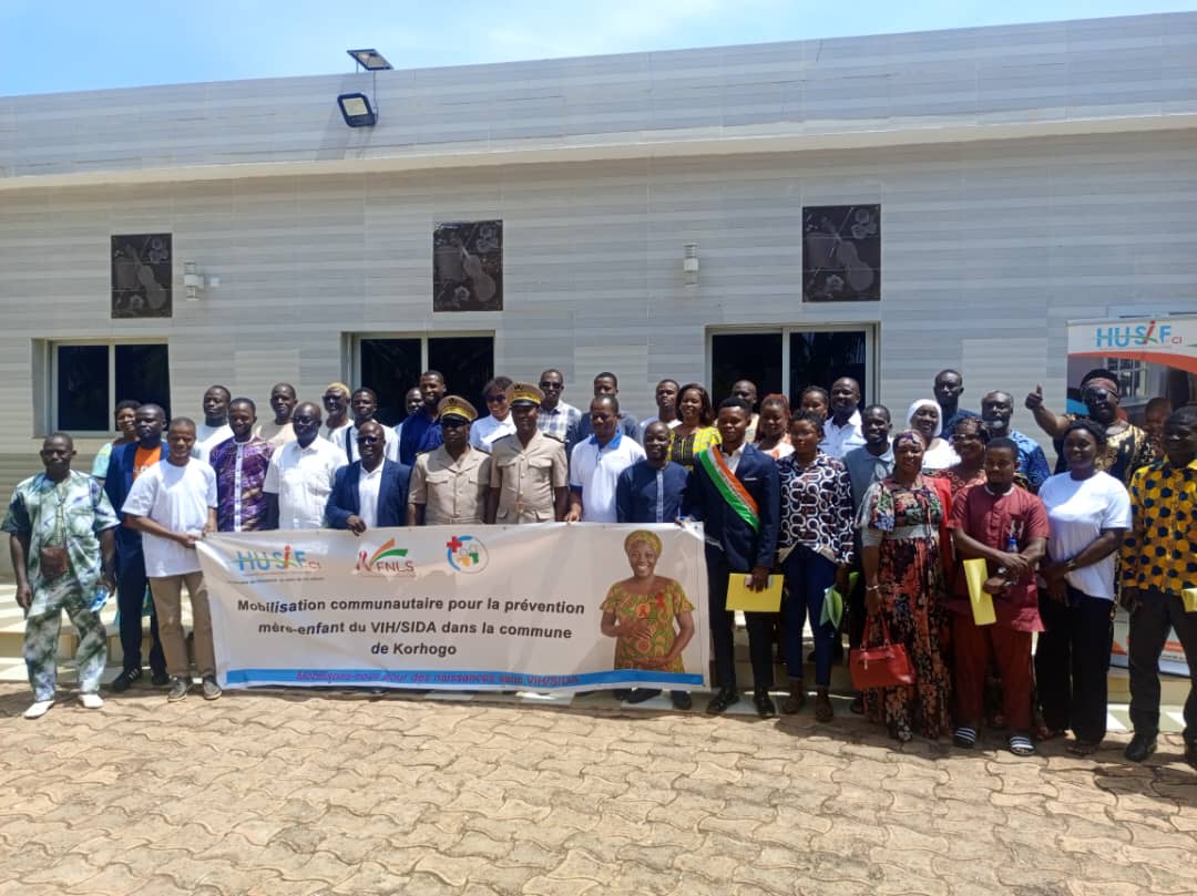 Lancement du projet PTME de HUSAF-CI avec le soutien du FNLS